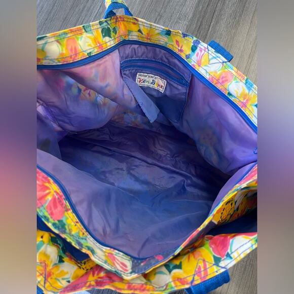 Vintage Ken Don waxed canvas tote bag. - Picture 4 of 6